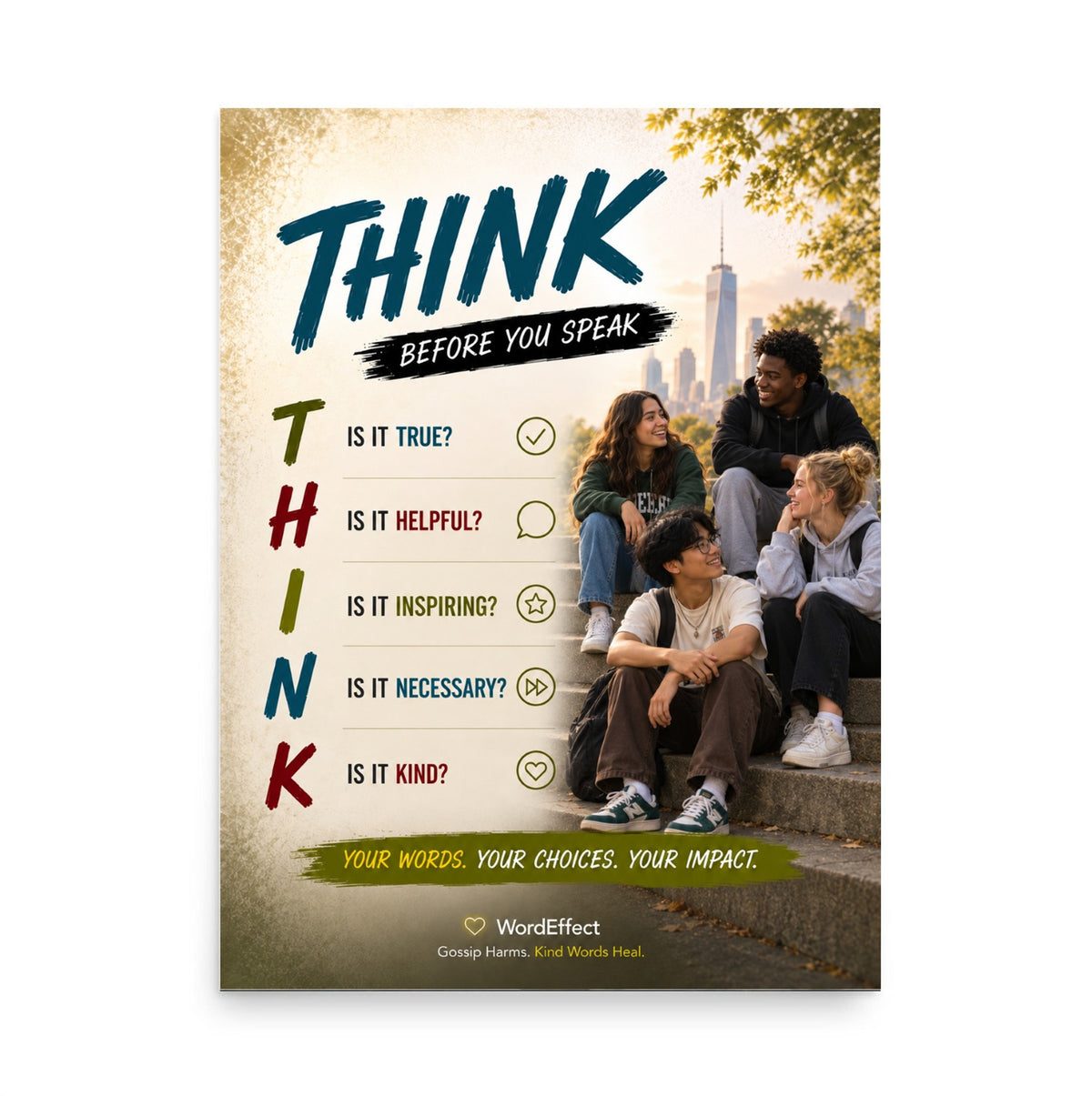 T.H.I.N.K. - Reflections Poster